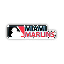 Miami Marlins Logo Baseball Fan Sticker Vinyl Decal Waterproof (Style #3) - $4.50+