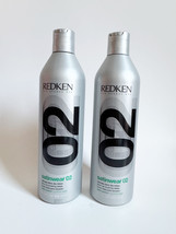 2x REDKEN Satinwear 02 Ultimate Blow Dry Lotion 16.9 oz - £96.42 GBP