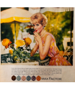 1962 Max Factor Creme Puff Foundation Advertisement Vintage Cosmetics DWXX3 - $34.17 CAD