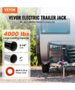 Electric Trailer Jack, 4000 lbs Capacity, 9.84&quot;-33.85&quot; Waterproof Tongue... - £93.81 GBP