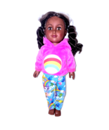 2013 Cititoy 18&quot; Doll Brown Hair Brown Eyes with outfit GS125-No Shoes - $273.32 MXN