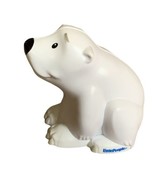 Fisher Price Polar Bear Little People Animal Figure Toy White 2018 Mattel - £3.88 GBP