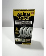 Alien Tape Multifunctional Reusable Double Sided Tape 3 x 10ft Rolls - £11.48 GBP