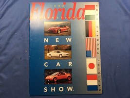 Florida International Auto Show, 1995 Official Show Program, 29 pages NE... - £16.32 GBP