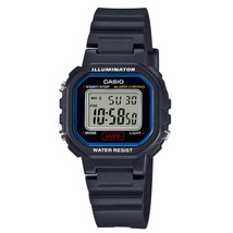 Casio LA20WH-1C Women&#39;s Classic Digital Black &amp; Blue Resin Strap Watch - £23.73 GBP