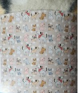 NEW! Cute Dogs In Scarves Mainstays Polyester Fleece Throw/Blanket 50 X 60&quot; - $12.77