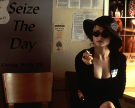 Fight Club Helena Bonham Carter busty smoking cigarette 16x20 Canvas Giclee - $69.99