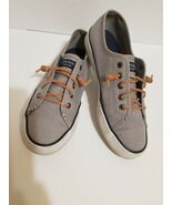 Women&#39;s Sperry Top-Sider Canvas Tennis shoe Size 7.5 EUC - $34.49 CAD