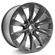 2016-2020 Tesla Model X 20&quot; 20x9.5 Front Rim 10 Spoke Wheel ET40 Factory -17-H - £158.27 GBP