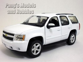 Chevrolet Tahoe - 2008 - WHITE - 1/24 Scale Diecast Car Model by Welly - £31.06 GBP