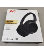 JVC Solid Black- Over-the-Ear Headphones HAS75NB Brand New Open Box - $29.95