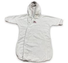 Ralph Lauren Infant Hooded Bath Towel Jacket Sack Baby White Terrycloth One Size - £14.99 GBP