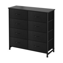 Storage Dresser Furniture Unit-Tall Standing Organizer For Bedroom, Office, Livi - £99.47 GBP
