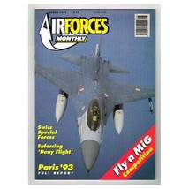 Air Forces Monthly Magazines August 1993 mbox2184 Paris &#39;93 - £3.06 GBP