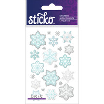 Sticko Stickers-Snowflakes - $15.50