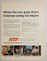 1964 Print Ad Coleman Outing Fun Lanterns,Snow-Lite Jugs Wichita,Kansas - $13.48
