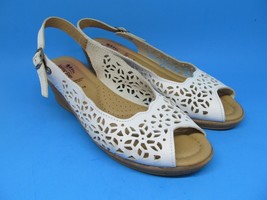 Spring Step Sandals Size 10 Wedges  - £21.39 GBP