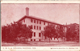 YMCA Building Hastings Nebraska Vintage Postcard B7 - £6.63 GBP