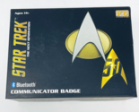 NEW Star Trek The Next Generation TNG Bluetooth Communicator Badge 50th ... - $199.99