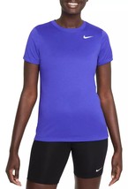 Nike Womens Plus Size Dry Legend Training Top Color Lapis white Size 2X - £27.48 GBP