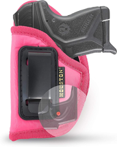 IWB Woman Pink Gun Holster - Houston - ECO Leather Concealed Carry Soft: Fits An - £36.45 GBP