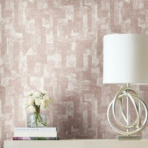 Roommates Rmk12219Plw Nikki Chu Blush Pink Capetown Peel And Stick Wallpaper - £51.83 GBP