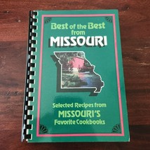 Best of the Best from Missouri Cookbook Selected Recipes from Favorite Cookbook - £5.42 GBP