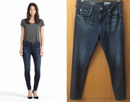 $188 AG  Adriano Goldschmied High Rise Farrah Skinny Jeans 29 - £55.30 GBP
