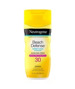 Neutrogena Sunscreen Lotion Beach Defense Water Sun Protection SPF 30, 6... - $316.83 MXN