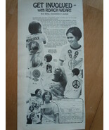 Vintage Roach Wear Print Magazine Advertisement 1971 - €4,34 EUR