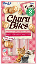 Inaba Churu Bites Cat Treat: Chicken and Tuna-Salmon Recipe Duo - £3.87 GBP+