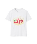 Leo Cherry Unisex Soft style T-Shirt, Astrology Tee, Birthday Gift, Zodi... - $23.82 CAD