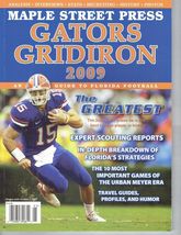 Maple Street Press Gators Gridiron 2009 Special Edition Magazine Program - $17.79