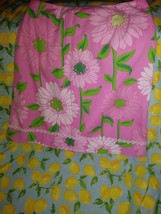 Lilly Pulitzer Pink Soleil Sunflower Floral  Skirt  Beautiful Sz 2 - $25.73