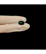 8X12 MM Black Opal Cabochon, Natural Black Opal Loose Stone For Jewelry ... - $52.60