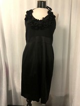 Taylor Women&#39;s Dress Black Halter Size 12 NWOT - £31.31 GBP