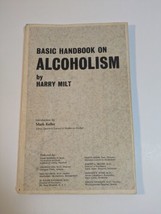 Basic Handbook On Alcoholism by Harry Milt 1971 Softcover - £6.06 GBP