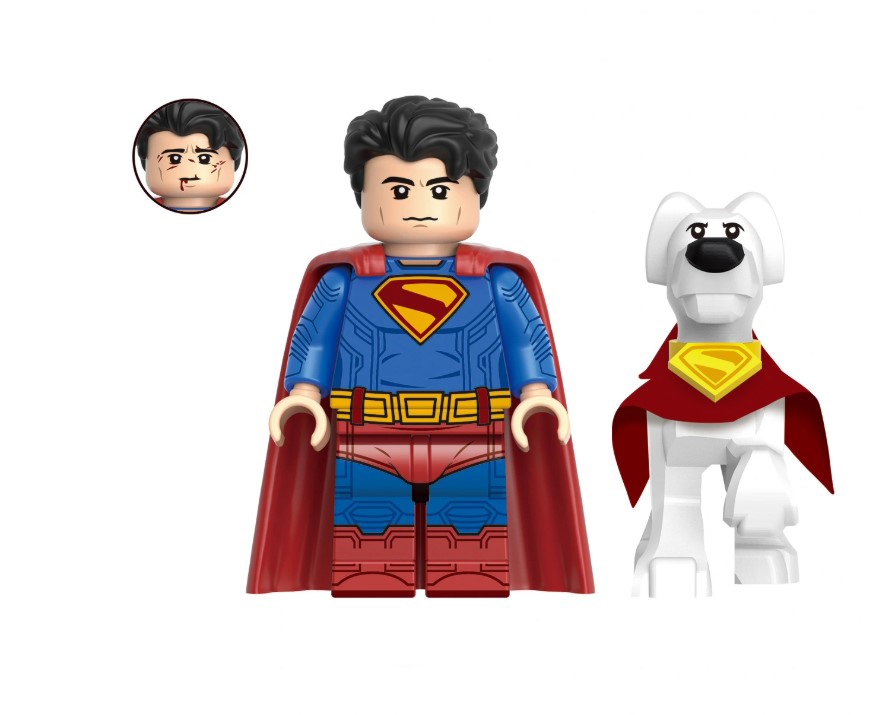 Minifigure Superman With Krypto Dog Superman 2025 Movie Dc US Seller - $7.98