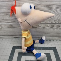 Disney Store Talking Phineas and Ferb Stuffed Plush Boy Doll Cartoon Character - £17.39 GBP