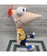 Disney Store Talking Phineas and Ferb Stuffed Plush Boy Doll Cartoon Cha... - £17.37 GBP