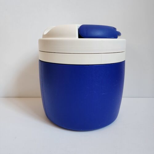 Primary image for Igloo Elite ½ Gallon Water Cooler Beverage Insulated Jug Blue White Lid