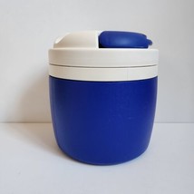Igloo Elite ½ Gallon Water Cooler Beverage Insulated Jug Blue White Lid - £13.94 GBP
