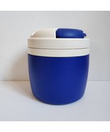 Igloo Elite ½ Gallon Water Cooler Beverage Insulated Jug Blue White Lid - £13.95 GBP