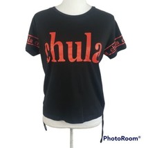 On Fine Juniors Chula Print Tshirt Short Sleeve Black XL - £7.98 GBP