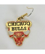 Chicago Bulls Single Pierced Earring NBA Basketball - $73.29 MXN