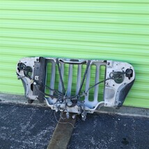 97-06 Chrysler Jeep Wrangler Grill Grille Gril Header Panel Radiator Support image 7