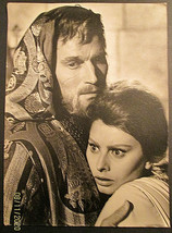 Charlton Heston,Sophia Loren (El Cid) ORIG,11X14 Photo (Classic Epic Film) - £96.75 GBP