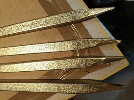 Vintage Islamic/Arabic Brass Nail Koran Calligraphy Barkati For Home Dec... - £41.19 GBP