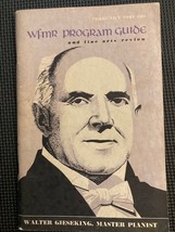 Rare Vintage 1961 WFMR Milwaukee Classical Music Station Program Guide/F... - $184.45 MXN