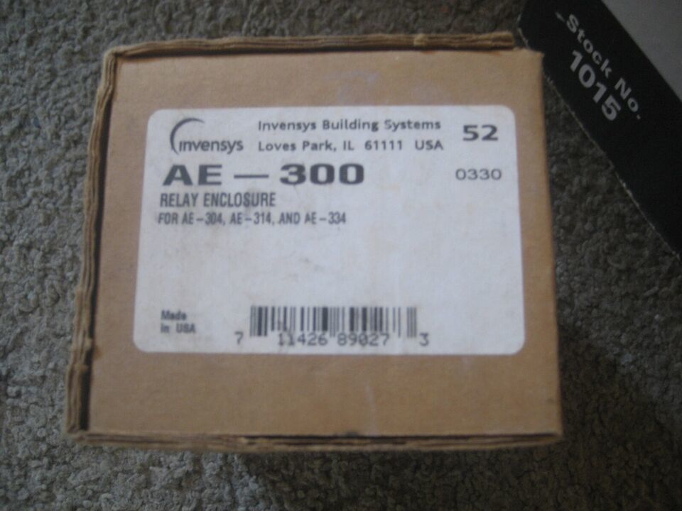 NEW LOT of 2 Invensys Power Relay Enclosure 50/60 Hz High Volt Coil  # A... - $37.99